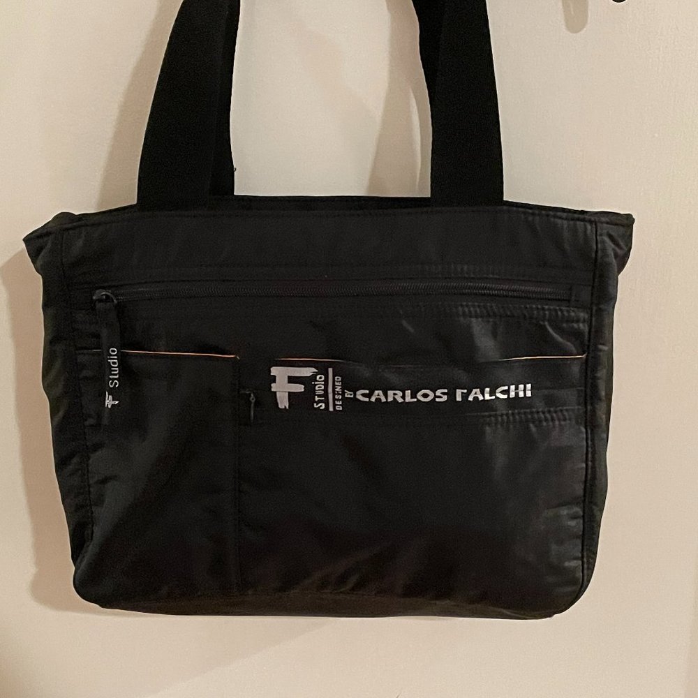 CARLOS FALCHI NYLON TOTE